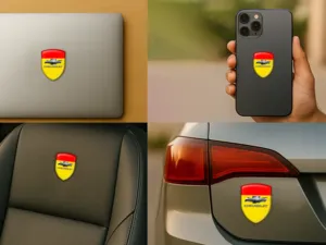 Chevrolet Doming Aufkleber Auto Robust Limitiert Universal